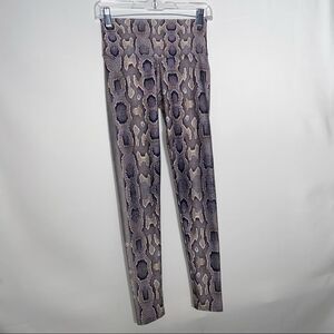 Venor Snakeskin Side Stripe Leggings XS/Small